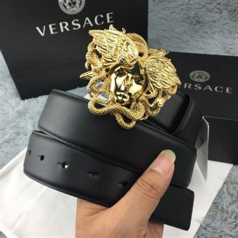 versace medusa replica belt|versace medusa snake wings belt.